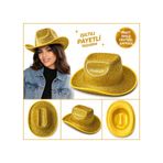 Diğer Parlak Altın Gold Kovboy Şapka Kadın Erkek Parti Disco Festival Şapkası - Noth-866553 18
