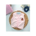 DİĞER1111 Düğmeli Welsoft Bebek Yeleği Pembe