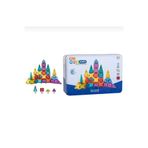 Digermak Mini Manyetik Yapı Blokları 3.75cm Renkli 3 Boyutlu 45 Parça Manyetik Eğitici Oyun Seti