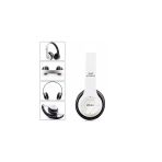 DIGI Bluetooth Kulaklık Extra Bass Kablosuz Kulaklık 5.0 Beyaz P47