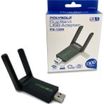 Digi Monster 1300 Mbps Dual Band (5ghz + 2.4ghz) | USB 3.0 Wi-Fi 5 Kablosuz Ağ Adaptörü