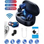 Digi Monster Eardots E7S TWS Earbuds | Bluetooth 5. 0 | Çift Mikrofon – Extra Bass | Şarj Kutusu Powerbank - Siyah