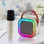 Digi Monster K12 Karaoke Makinesi | Taşınabilir Bluetooth Hoparlörlü |Tek Mikrofonlu| Eğlence Deneyimi - Gri