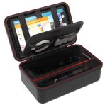 Digicharge Garmin Drivesmart DriveCam 76 Dezl LGV720 LGV710 Dezlcam CamperCam 795 785 Fleet 780 790 Tomtom Go Camper Max Discover Expert için 7 inç navigasyon kılıfı çanta