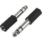 Digielektro Ses Kabloları Jak Dönüştürücü 3.5mm Giriş-6.3mm Çıkış 2 Adet Dayanıklı Tasarım