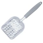 Digiflex Cat Litter Poop Scoop - Büyük Metal Boyut Tepsisi - Kepçe ve Temizleme Çöp Kutusu - Uzun Saplı