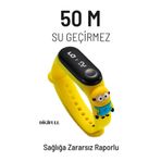 DİGİFULL Figürlü Dijital Led Çocuk Saati Dokunmatik Ekranlı Su Geçirmez Oyuncak Saat