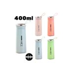 DİGİFULL Matara Çok Amaçlı (Yürüyüş-Koşu-Öğrenci-Mama)400ml Termos Özel Tasarım İçi Cam Dışı Silikon