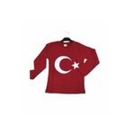 Dıgıl Kids Ay Yıldız Lı Uzun Kollu Penye Süper Tişört 23 Nisan 29 Ekim Atatürk Uzun Kol TYC00244506847