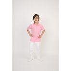 Dıgıl Kids Erkek Çocuk Takım Lakoos Beyaz Pantalon Sarı Turkuaz Lila Kırmızı Pembe Polo Yaka