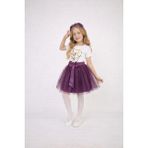Dıgıl Kids Kız Çocuk Tütü Etek Takım - Mor - 8 - 9 Yaş