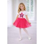 Dıgıl Kids Kız Çocuk Yıldız Desenli T-Shirt Etek Takım - Kırmızı - 6 - 7 Yaş