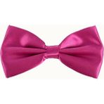 Dıgıl Kids Renkli Papyon 5x10 cm Erkek Çocuklar İçin Şık Aksesuar Polyester - Fuşya
