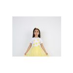 Dıgıl Kids Sarı Papatya Desenli Kız Çocuk T-shirt 23 Nisan 29 Ekim 10 Kasım 19 Mayıs Gösteri Kıyafetleri