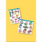 Digimon - Digital Monster Anime 2li Sticker Set Telefon-laptop Süsleme-ödül Çıkartmaları