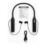 DigiMonster 600 Saat Müzik Süresi Bluetooth 5.4 Kablosuz Boyun Askılı Kulaklık Lcd Ekranlı ANC Özellikli