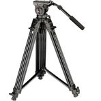 Digipod DTW-75AW DVH-5W Fluid Başlık Profesyonel Video Tripod