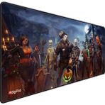 Digipod Gaming Mousepad Oyuncu Mouse Pad 90X40 Xxl Büyük Oyuncu Mousepad Kaymaz Taban Dikişli 4mm Kalınlık - Gri