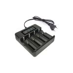 Digital 18650 Şarj Aleti 18650 Pil Şarj Cihazı 3.7V Bütün Boy Piller Için Şarj Aleti 3,7 Volt Şarj 4 Lü