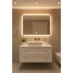 Digital Buğu Önleyici, Dokunmatik, Işıklı, Dikdörtgen Banyo Aynası 30x50 - 40x60 - 50x70 - 60x80