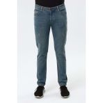 Digital Jeans Dar Kesim Erkek Yıpratmalı Yeşil Kot Pantolon - Yeşil Tint - 31 / 32