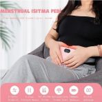 Digital Regl Kemeri Lüks Göstergeli Sıcaklık Titreşim Şarjlı Bel Kemeri Masaj Aleti