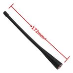 Digital Target Orijinal Tyt Uzun Anten 172MM Sma-M Konektörü Uhf 400-480 Mhz 10W Yüksek Kazanç 2.15DBI Tyt MD-380 Iki Yönlü Telsiz (Longantenna)