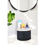 Digithome Bambu Çok Amaçlı Saklama Kutusu Düzenleyici Küçük Boy Organizer Siyah 18 Cm - Cl-6008-5 C1-1-121