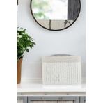 Digithome Bambu Çok Amaçlı Saklama Kutusu Düzenleyici Orta Boy Organizer Beyaz 20 Cm - Cl-6010-4 C1-1-121