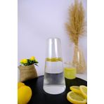 Digithome Cam Kapakli Basucu Su Ve Mesrubat Surahisi Karaf Sise 800 Ml – 04146 C1-1-154