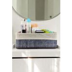 Digithome CL-6005-2 C1-1-121 Gri 33x23x12 cm Bambu Büyük Boy Organizer Çok Amaçlı Saklama Kutusu Düzenleyici