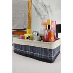 Digithome CL-6007-2 C1-1-121 Bambu Küçük Boy Gri 25x15x8 cm Çok Amaçlı Saklama Kutusu Düzenleyici