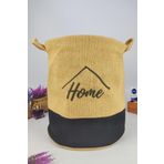 Digithome CLY-J1013 C1-1-121 Siyah Hasır Çok Amaçlı Düzenleyici Mini Yuvarlak Sepet