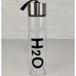 Digithome H2O Borosilikat Metal Kapaklı Cam Matara 450 ml C1-1-18