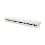 Digitus 19 Inch 24 port CAT-6 FTP Patch Panel, Zırhlı