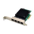 DIGITUS 4 port 2.5 Gigabit Ethernet network card, RJ45, PCI Express, Realtek chipset