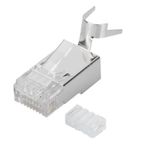 Digitus AK-219604 CAT6/CAT7 RJ45 8P8C AWG22-23 Kılavuzlu 100 Adet Konnektör