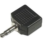 Digitus AK-510500-000-S 3.5 mm to 2 x 3.5 mm Erkek-Dişi Stereo Ses Adaptörü