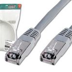 Digitus CAT. 5E SF-UTP Patch Kablo, 3 metre, AWG 26, Gri Renk