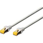 Digitus CAT 6A S-FTP Patch Kablosu, LSZH, Cu, AWG 26/7, 25 metre, gri renk Digitus CAT 6A S-FTP patch cord, Cu, LSZH AWG