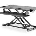 Digitus DA-90380-1 Yükseklik Ayarlı Oturarak/Ayakta Çalışma Istasyonu 95X61X11-46 Cm; Fare Ve Klavye Için Düşük Seviye Ve Fare Tablası