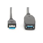 Dıgıtus Digitus Usb Uzatma Kablosu Siyah 20M