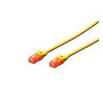 Digitus DK-1617-010Y 1 m UTP CAT6A Patch Sarı Kablo