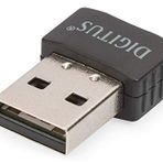 Digitus DN-70565 ağ adaptörü (Wi-Fi, USB 2.0) Siyah