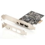 Digitus DS-30201-5 3 Port 2 Harici 1 Dahili PCIe Fırewıre 400 PCI Express Kart