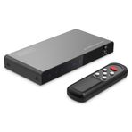 DIGITUS DS-55331 HDMI Anahtarı 3x1 - 3'ü 1 Arada Çıkış - UHD 4K/60 Hz HDTV: 3840 x 2160p - HDCP 2.2 ve HDMI 2.0 - HDR, CEC, Derin Renk, DTS, Dolby Digital, LPCM - TV, Monitör, PS5, PS4, Xbox için