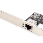 DIGITUS Gigabit Ethernet Ağ Kartı - 1 RJ45 Port - PCI Express - Realtek RTL8111H - Düşük Profil Yuvası Kapağı Dahil - 10/100/1000 Mbps