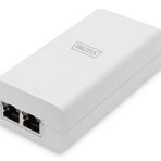 Digitus Gigabit Ethernet Aktif PoE Injektor, 802.3af, 15.4 W, beyaz renk Gigabit Et