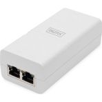 Digitus Gigabit Ethernet Aktif PoE+ Injektor, 802.3at, 30 W, beyaz renk Gigabit Eth