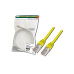 Digitus Patch Kablo, Utp, Cat. 5e, 0.5 Metre, Awg 26/7, Sarı Renk, 3p Sertifikalı